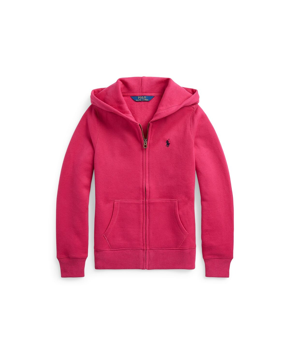 

Флисовая толстовка с молнией во всю длину для больших девочек Polo Ralph Lauren