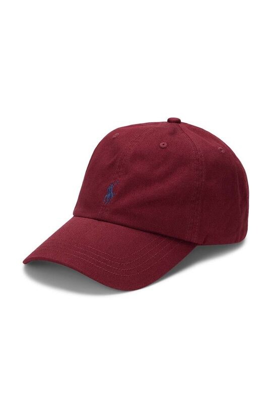 

Детская хлопковая бейсболка. Polo Ralph Lauren, красный