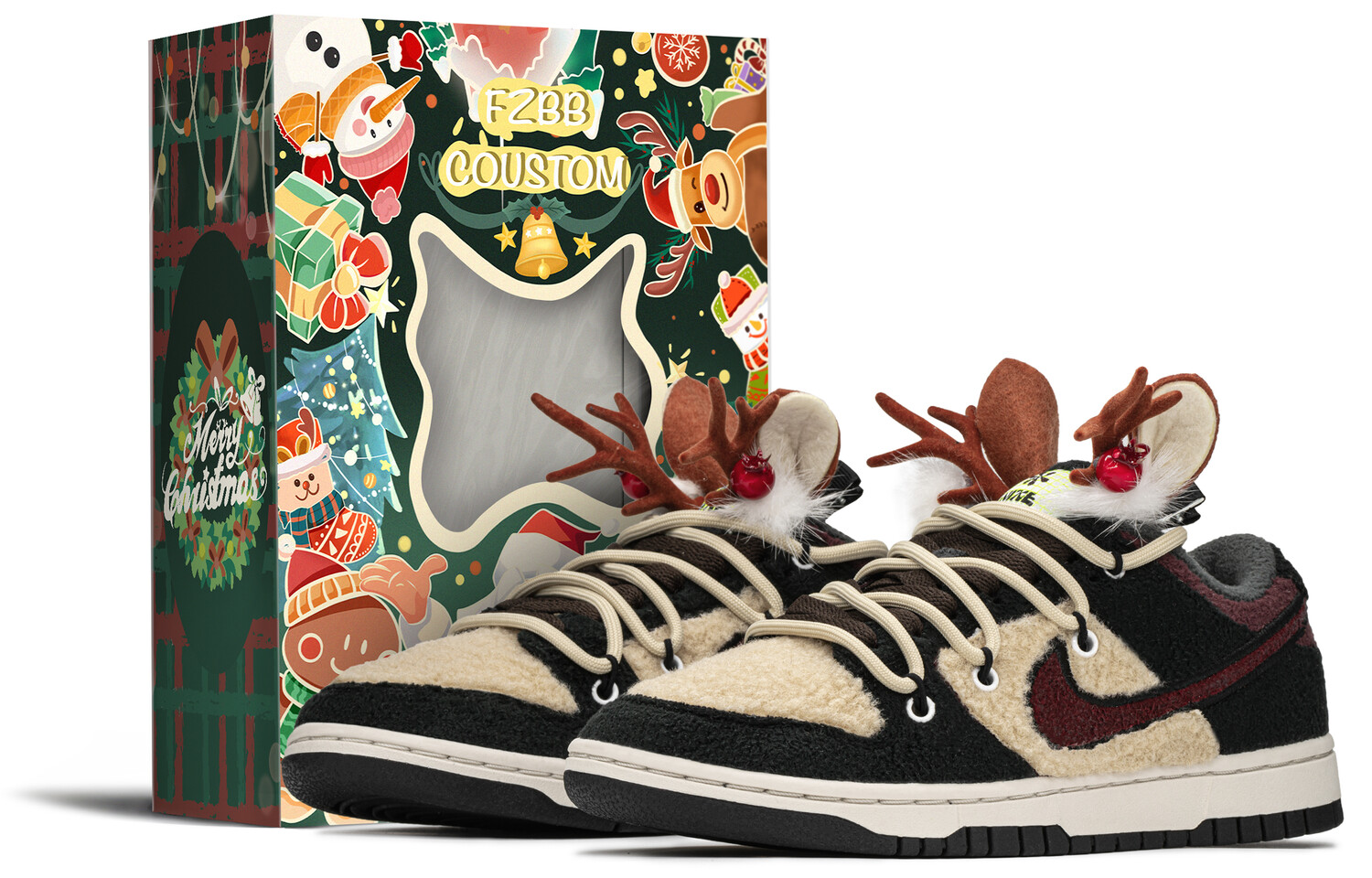 

Женские кроссовки для скейтбординга Nike Dunk, Brown