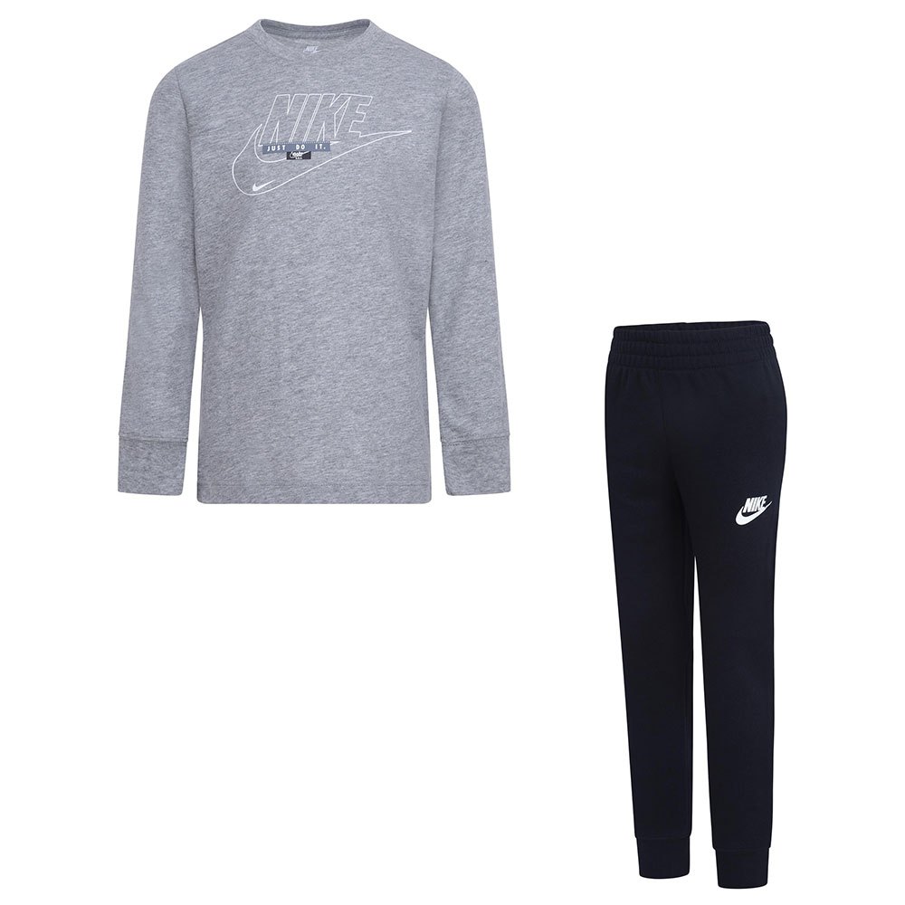 цена Спортивный костюм Nike NSW Club Ssnl, серый