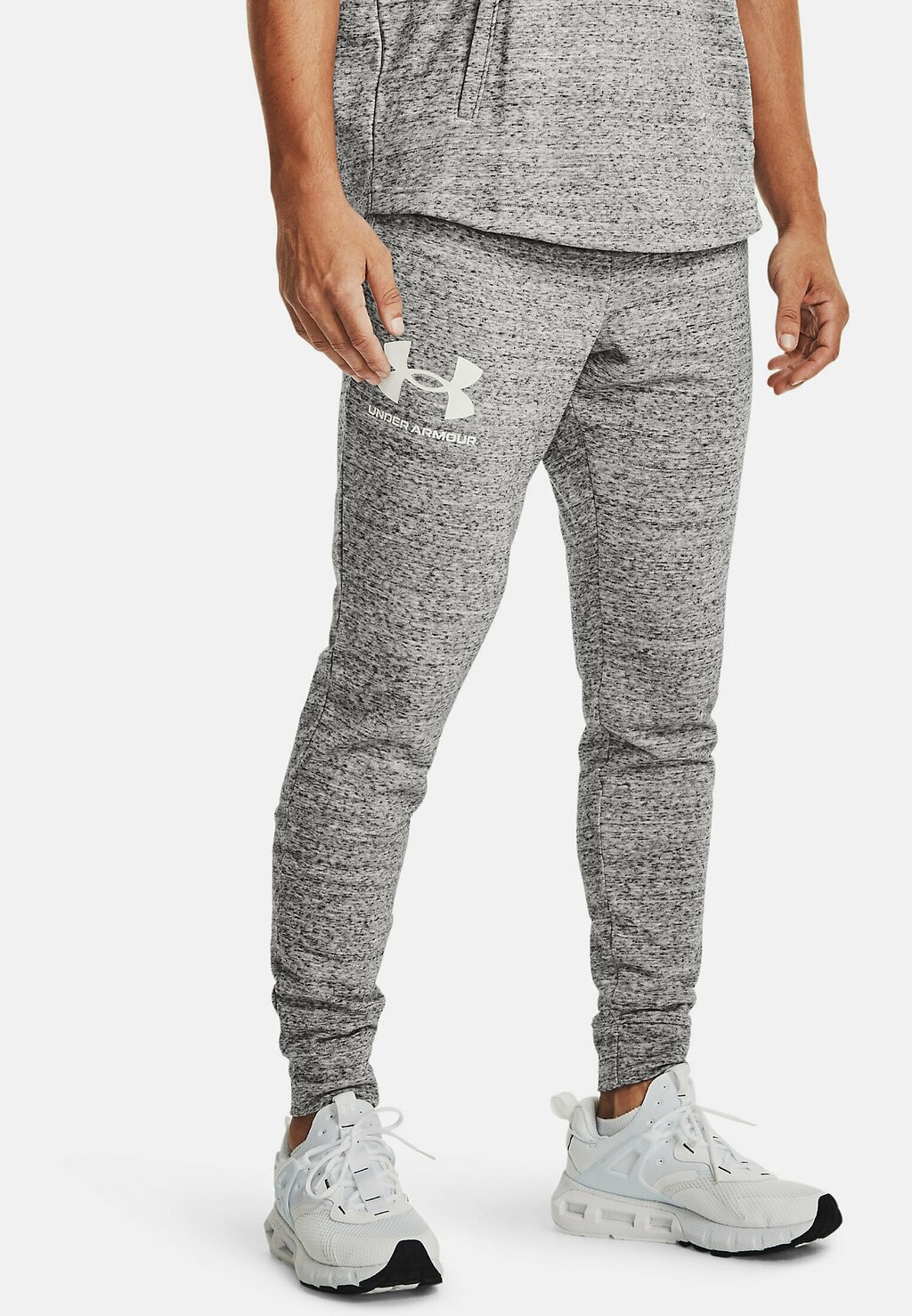

Спортивные брюки RIVAL TERRY Under Armour, оникс белый