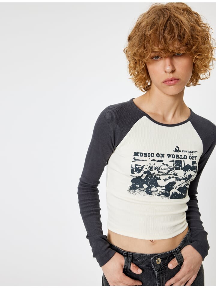 

Футболка KOTON T shirt, экрю