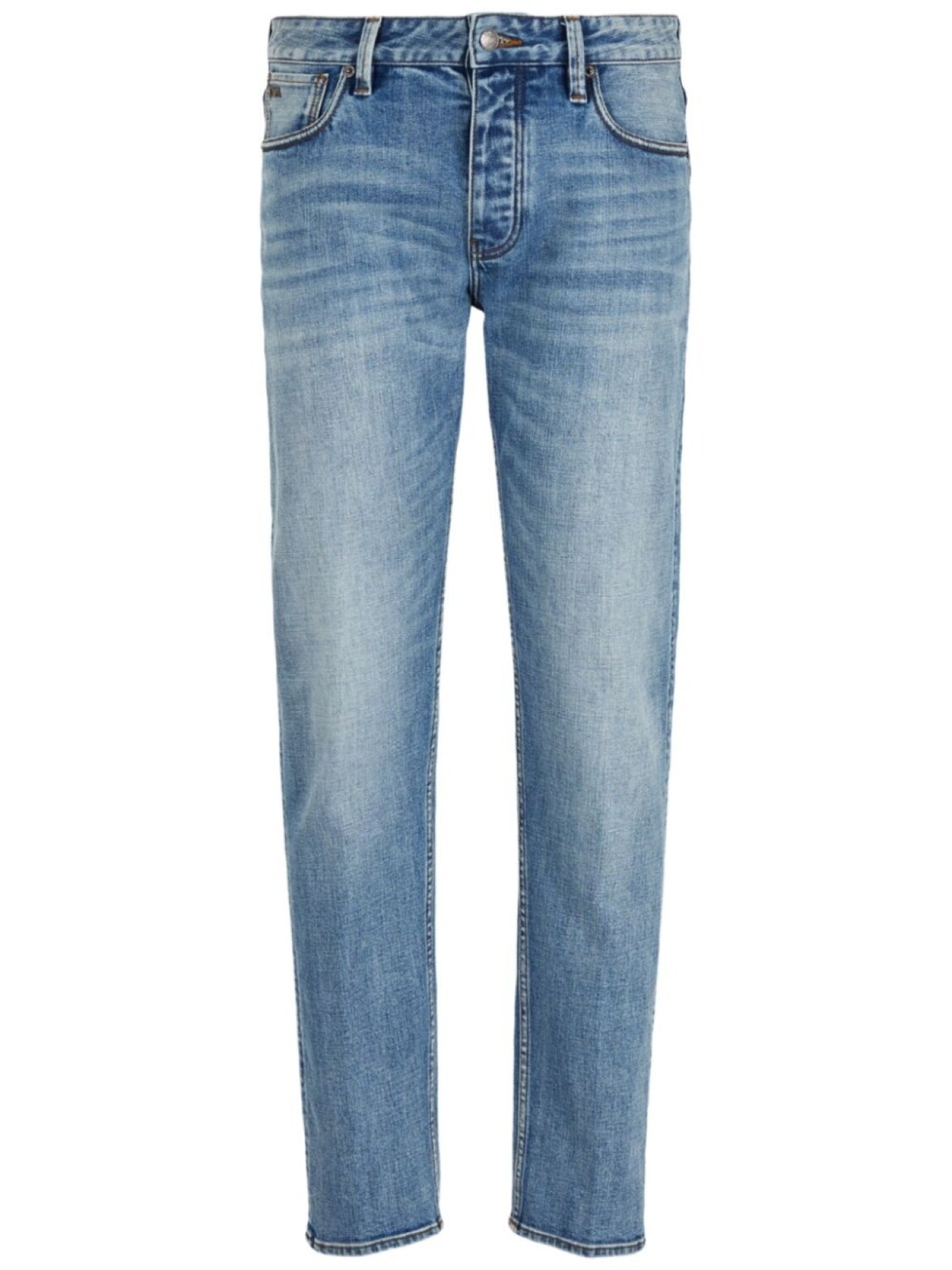 

Emporio Armani узкие джинсы J75 с заниженной талией, синий