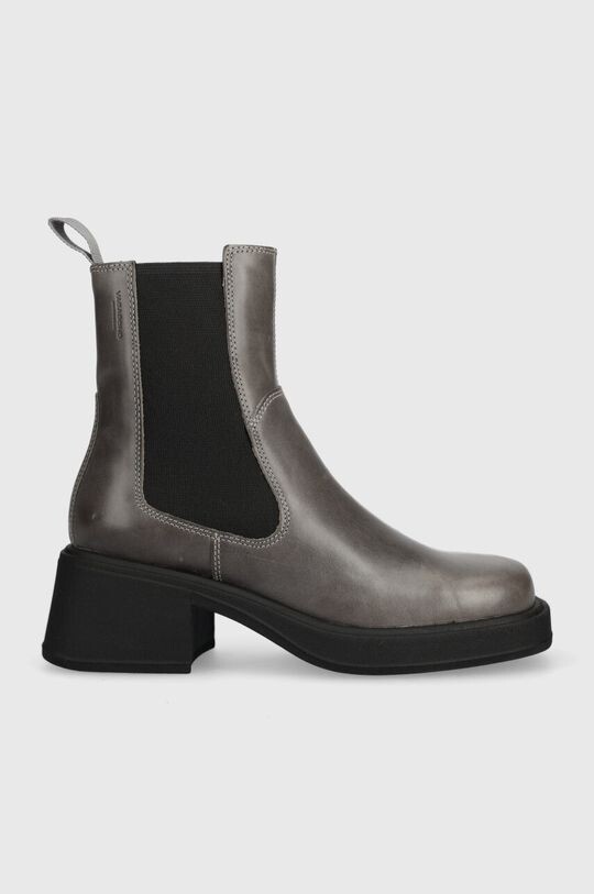 

Кожаные ботильоны DORAH Vagabond Shoemakers, серый