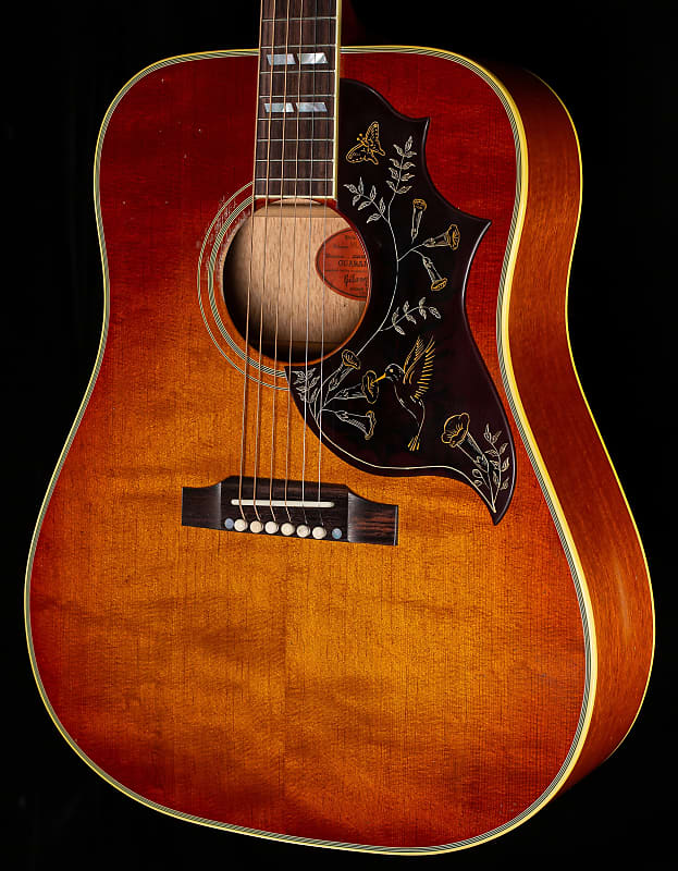 Акустическая гитара Gibson Custom Shop 1960 Hummingbird Murphy Lab Light Aged Heritage Cherry Sunburst(035)