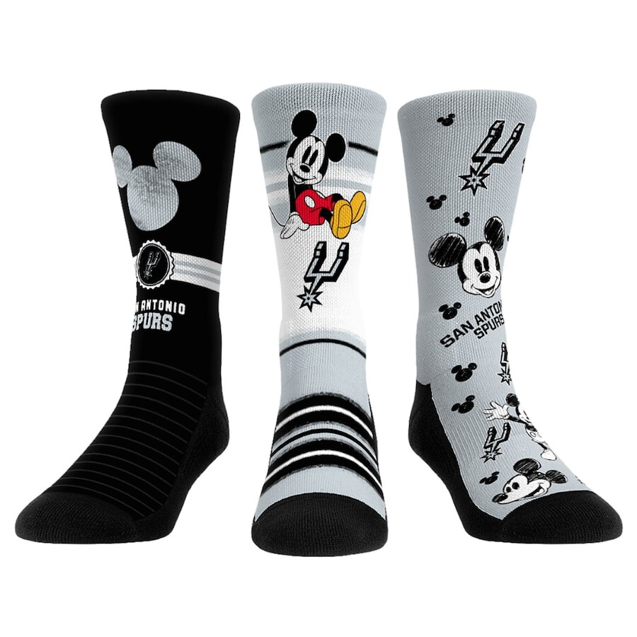 

Комплект носков Rock Em Socks San Antonio Spurs, серебряный