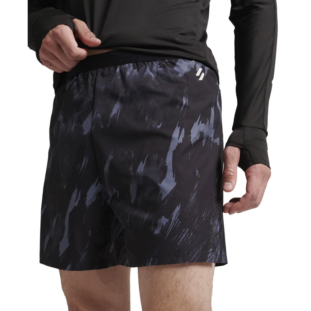 

Шорты Superdry Run Race, серый