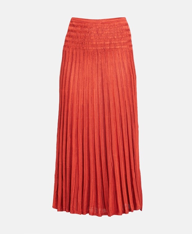 

Юбка в складку Free People, красный