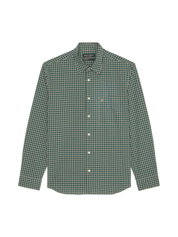 

Рубашка Marc O'Polo, цвет multi/tranquil teal