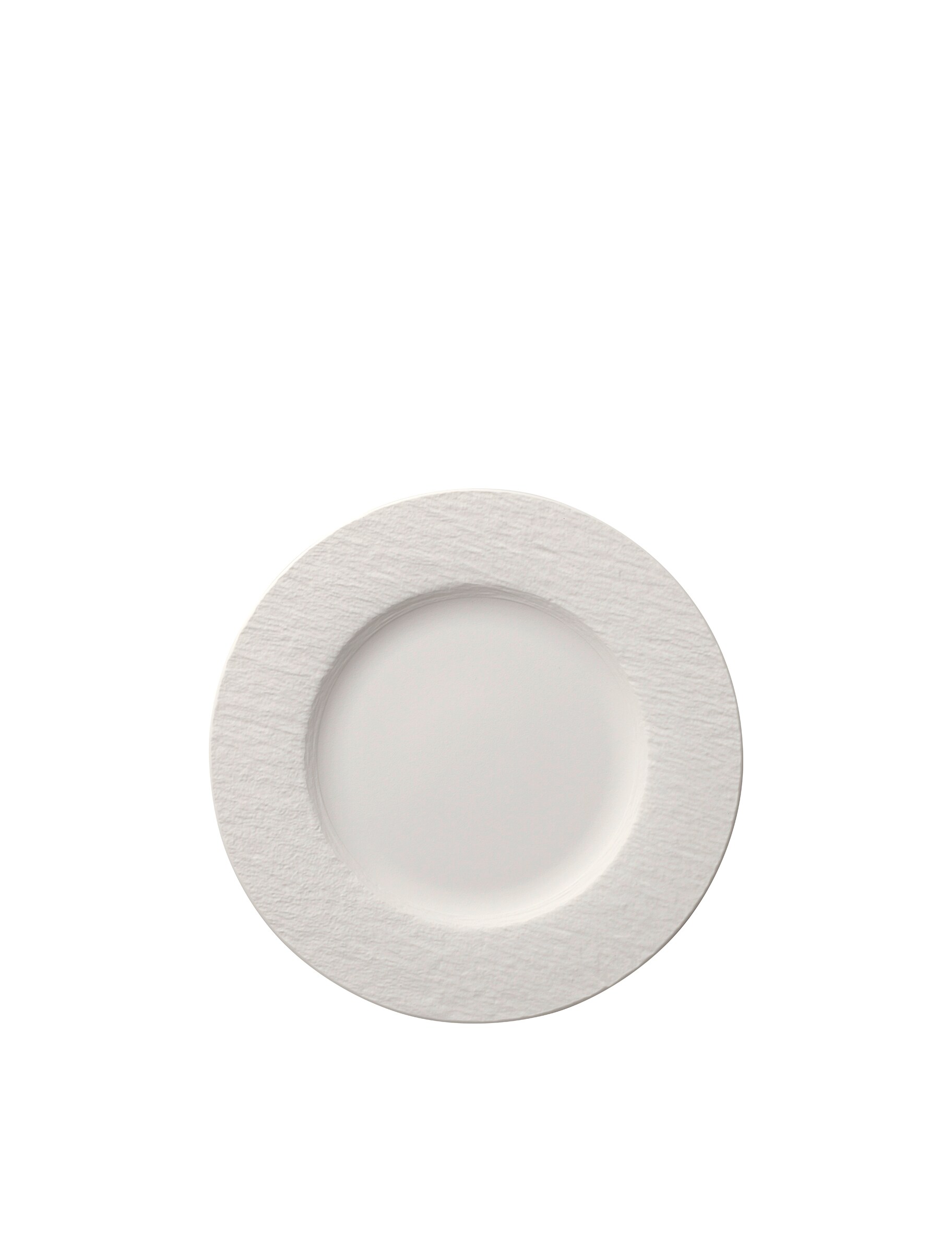 Плоская тарелка Manufacture Rock Blanc 27см Villeroy & Boch тарелка для макарон manufacture rock blanc 29см villeroy