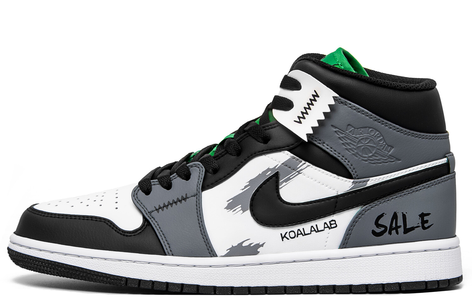 

Кроссовки Air Jordan 1 Vintage Basketball Shoes Women's Mid-Top White