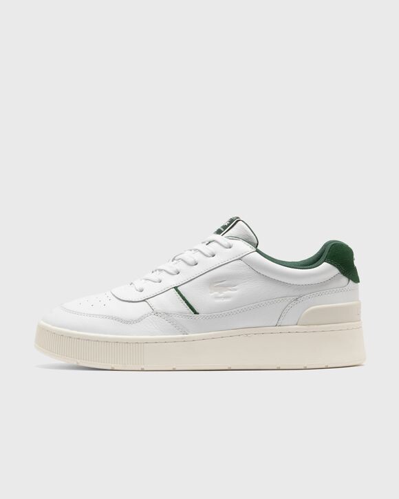 

Кроссовки Lacoste Aceclip Premium Leather Trainers, цвет wht/grn