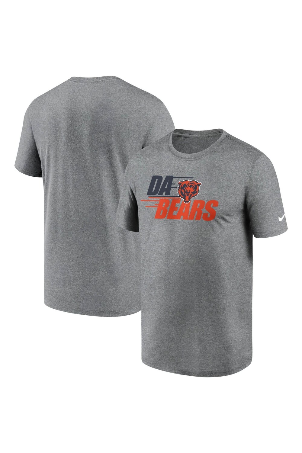

Футболка Nike Fanatics Chicago Bears Local Legend Motion Nike, серый