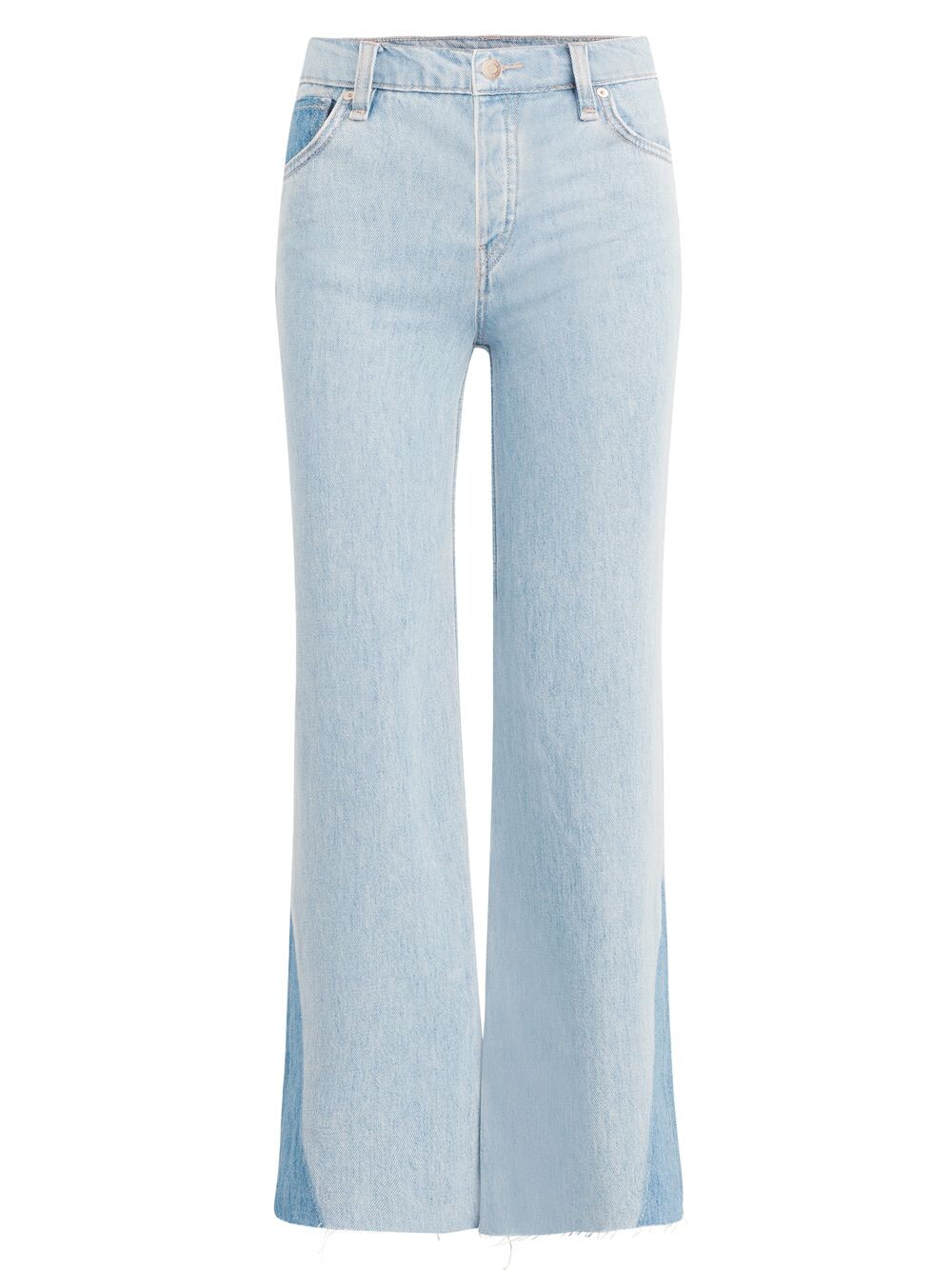 

Широкие укороченные джинсы Rose с высокой посадкой Hudson Jeans, синий