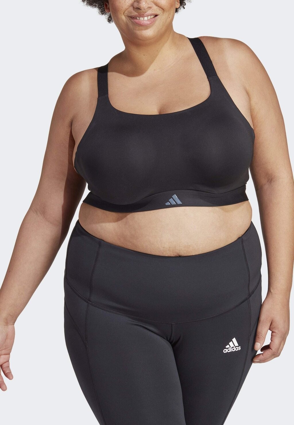 

Спортивный бюстгальтер с высокой поддержкой Adidas, черный