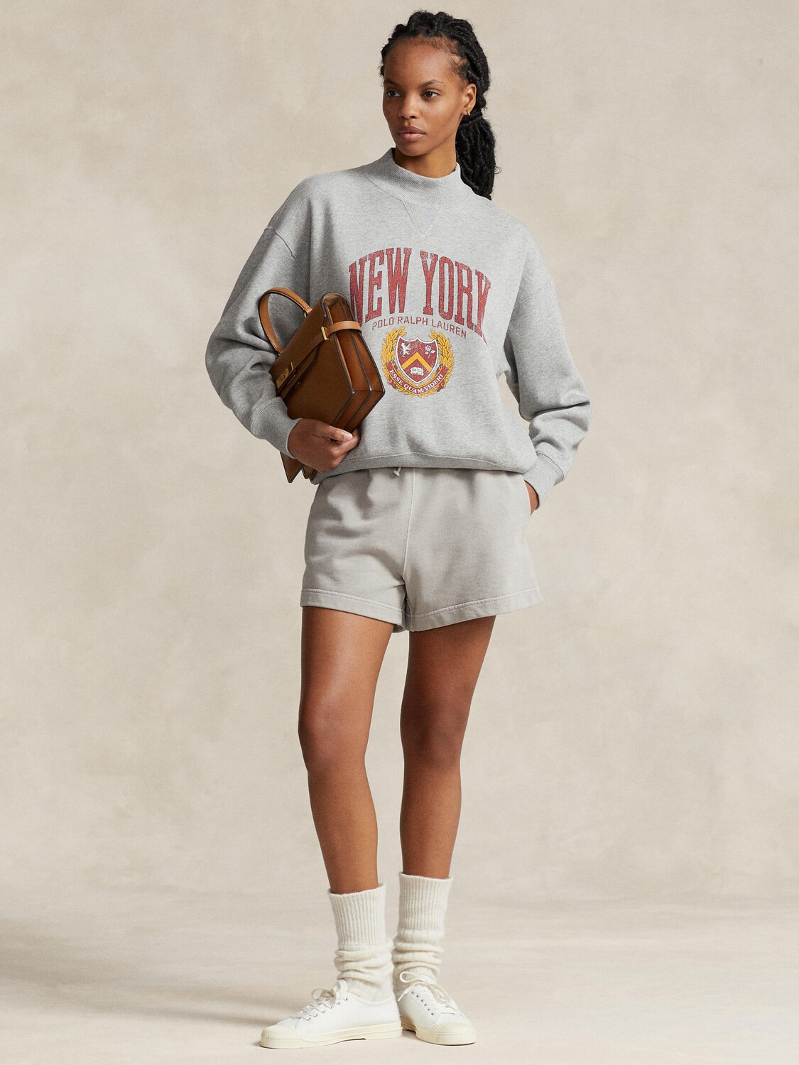 

Толстовка с рисунком Polo Ralph Lauren New York, Andover Heather