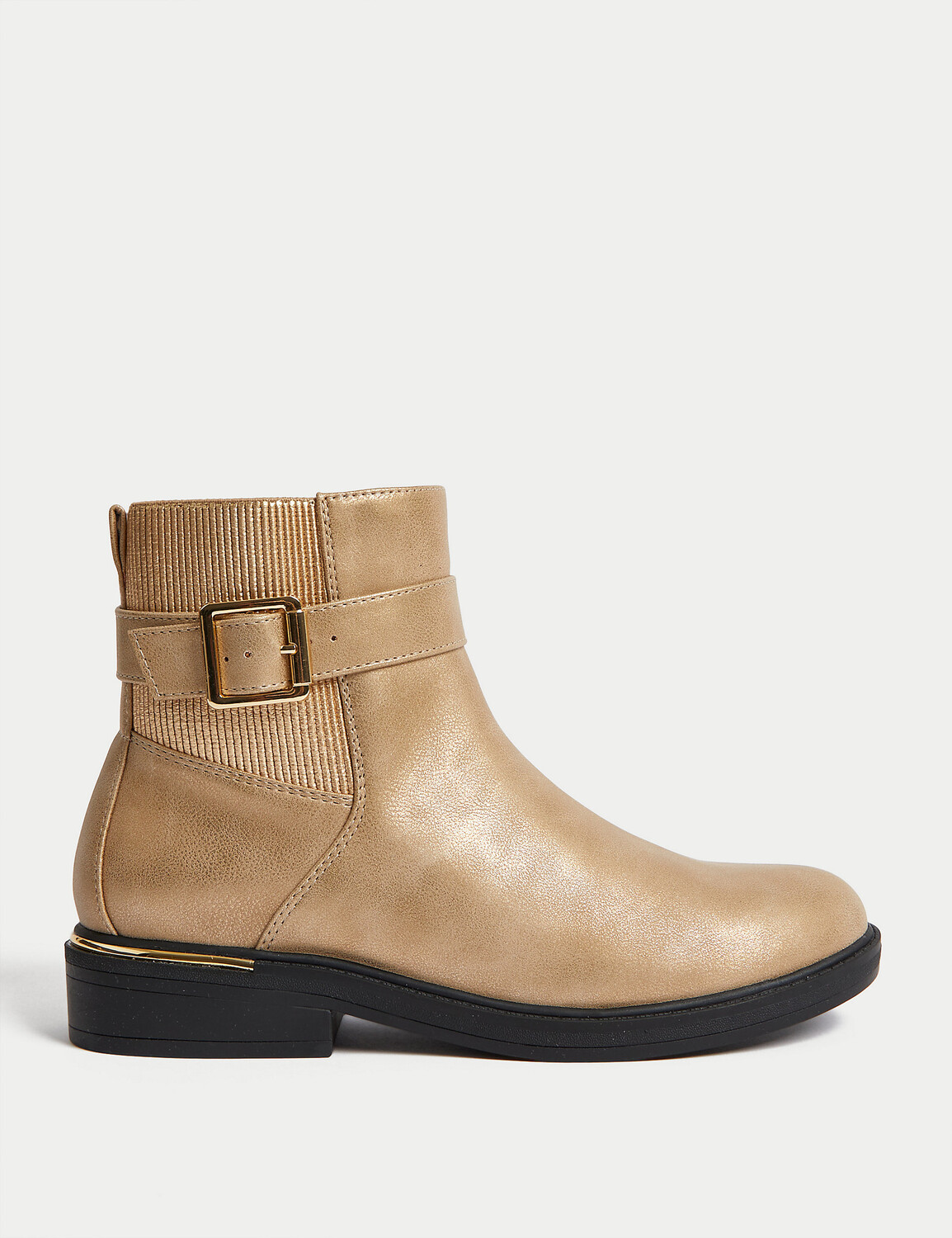 

Детские ботильоны Freshfeet (1 большой — 6 больших) Marks & Spencer, золото