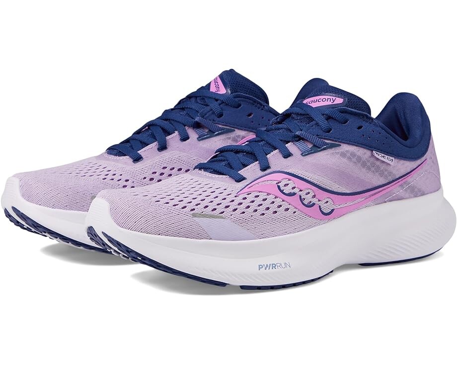 

Кроссовки Saucony Ride 16, цвет Mauve/Indigo