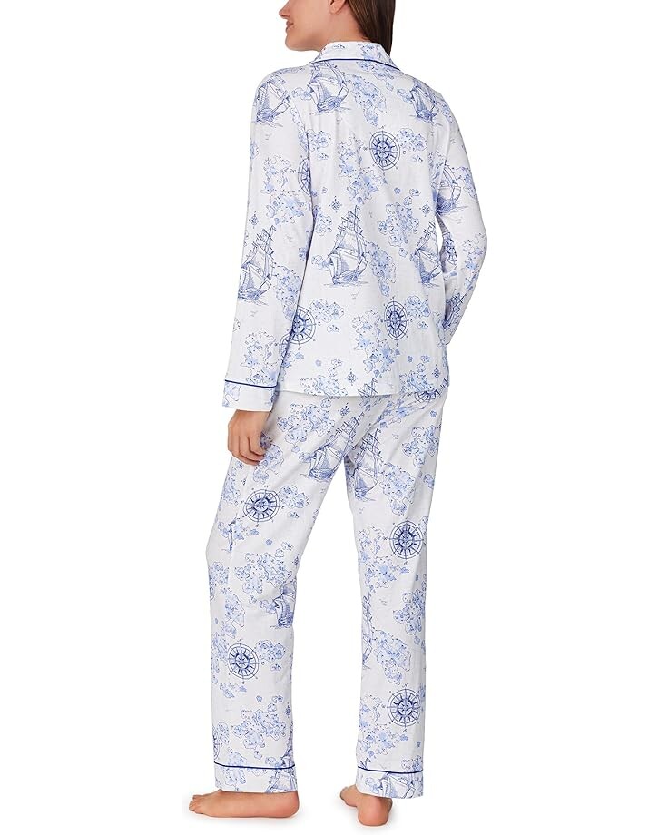 

Пижамный комплект Bedhead PJs Long Sleeve Classic PJ Set, цвет Voyager