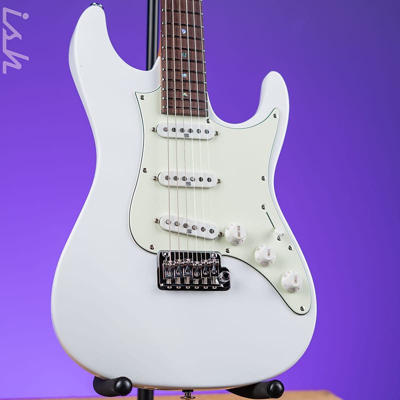 Электрогитара Ibanez LM1 Luca Mantovanelli Signature Prestige Electric Guitar Luna White