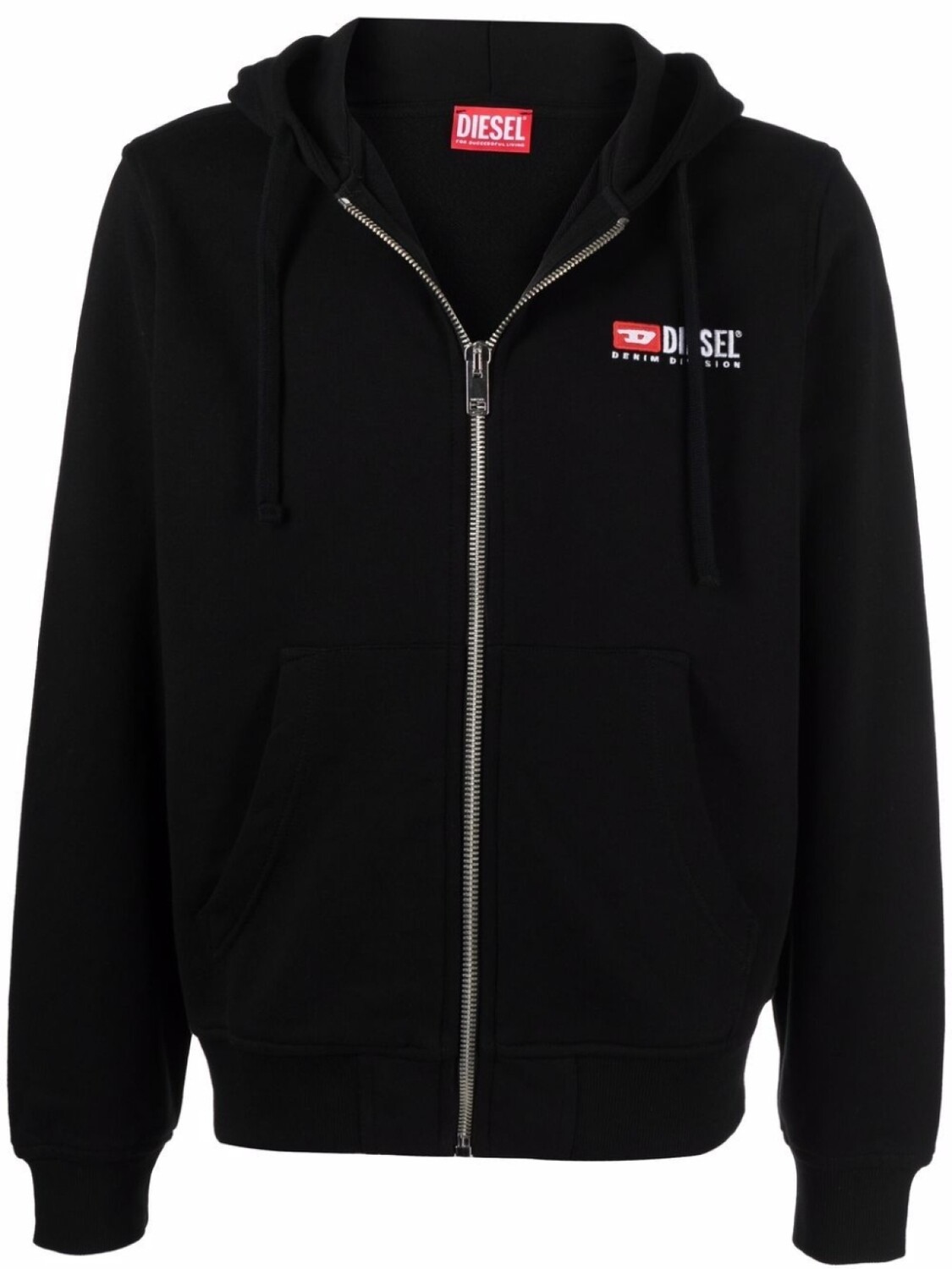 

Diesel худи S-Ginn-Hood-Zip-Div, черный