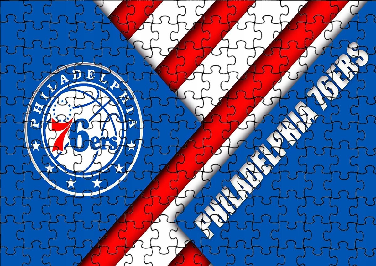 

Пазл 252 детали: Nba 76Ers + Сумка с принтом bez marki