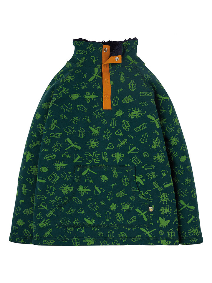 

Флисовая куртка Frugi Fleecepullover, зеленый