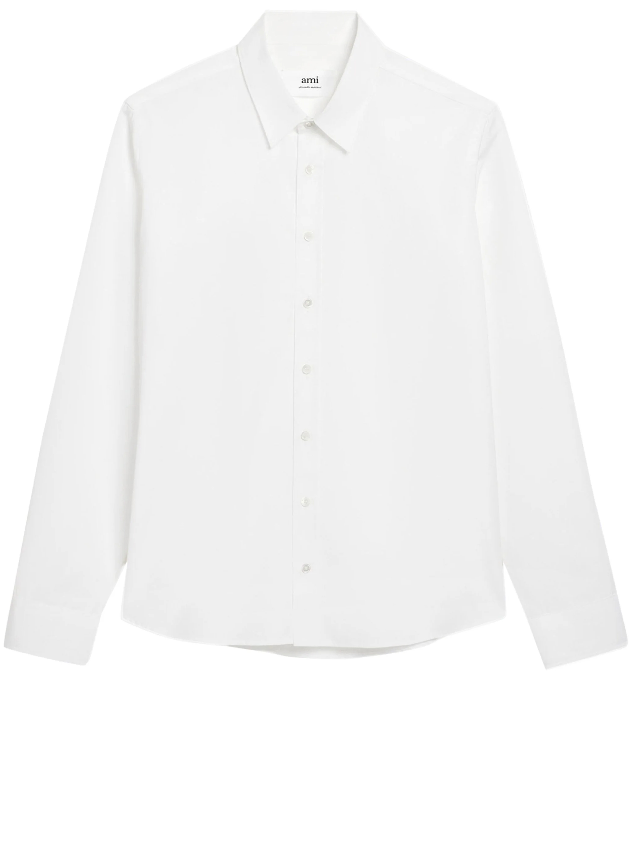 Рубашка Ami Paris Cotton, белый футболка cotton shirt ami paris белый