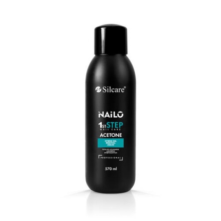 Silcare Nailo 1St Step Nail Acetone - Жидкость для снятия лака, New