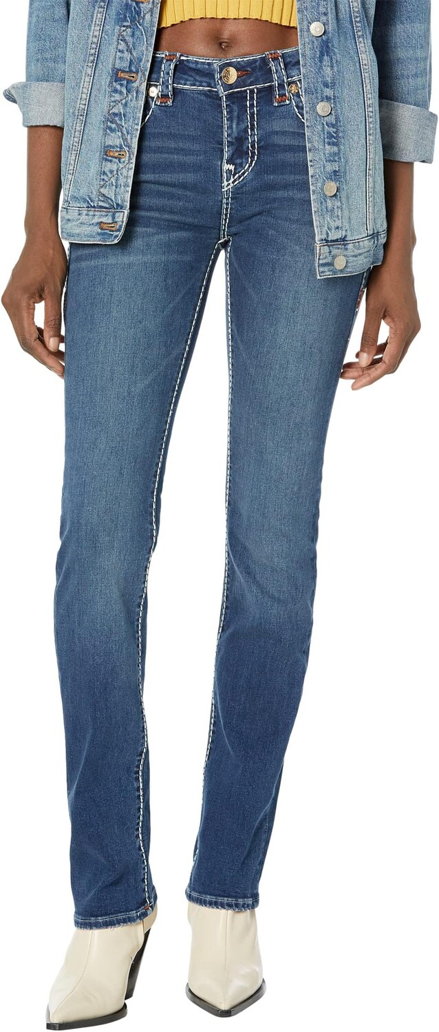 

Джинсы Billie Mid-Rise Straight Super T in Sleep Walking True Religion, цвет Sleep Walking