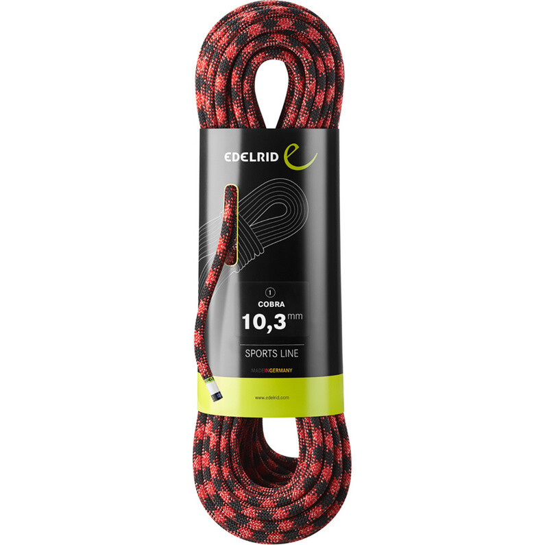 

Альпинистская веревка Cobra 103 Edelrid, черный