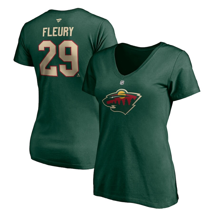 

Футболка с коротким рукавом Fanatics Branded Minnesota Wild, зеленый