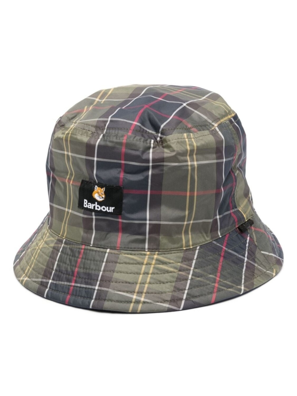 

Barbour двусторонняя панама из коллаборации с Maison Kitsuné, зеленый