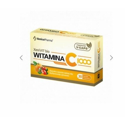 цена XENIVIT BIO VITAMIN 1000 30 капсул - Иммунная система и потеря веса с пиперином Xenico Pha