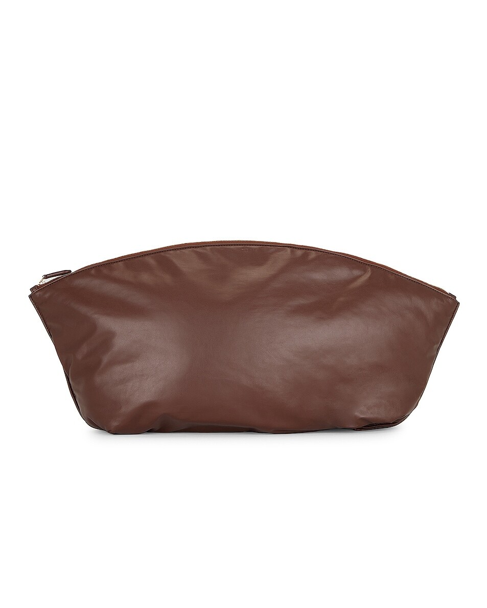 

Сумка-клатч The Row XL Dante, цвет Chocolate