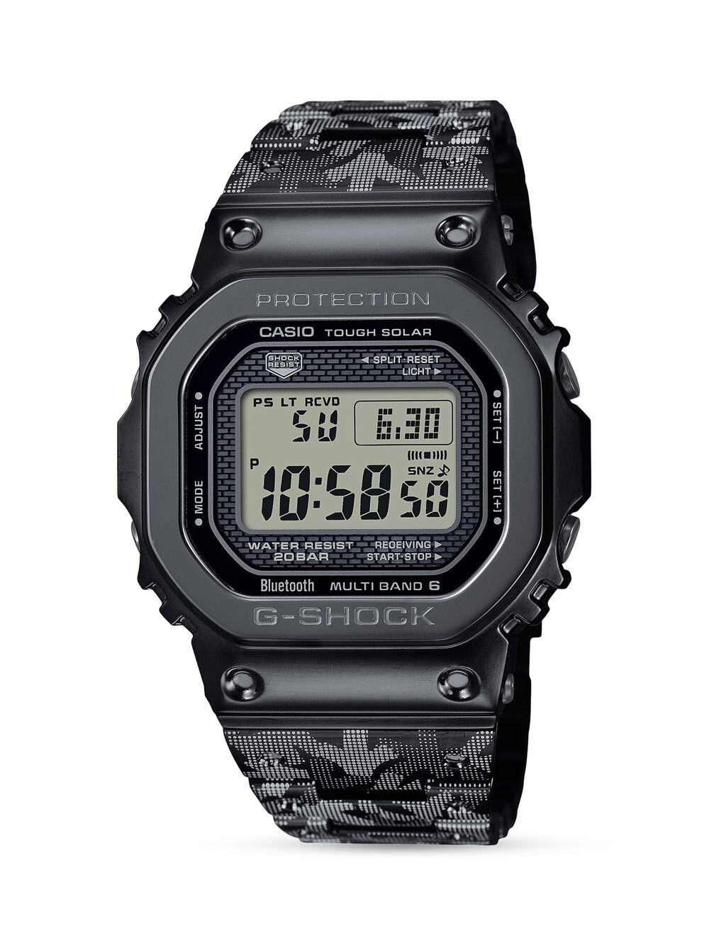 

Цифровые часы Эрика Хейза, посвященные 40-летию G-Shock, черный