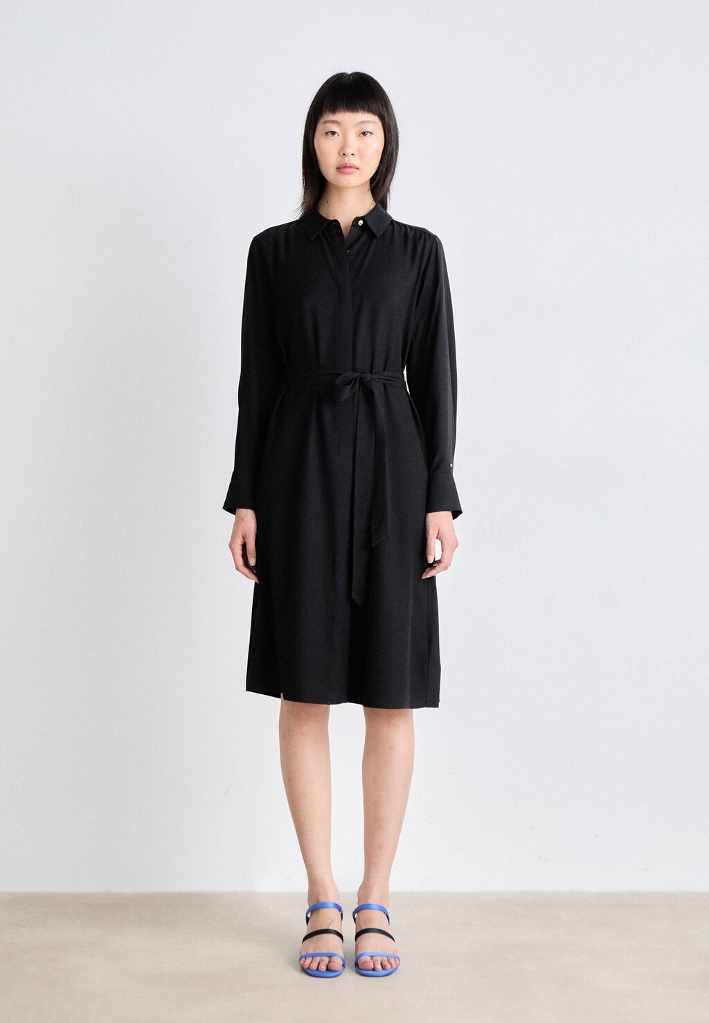 

Платье-рубашка FLUID DRESS Tommy Hilfiger, черный