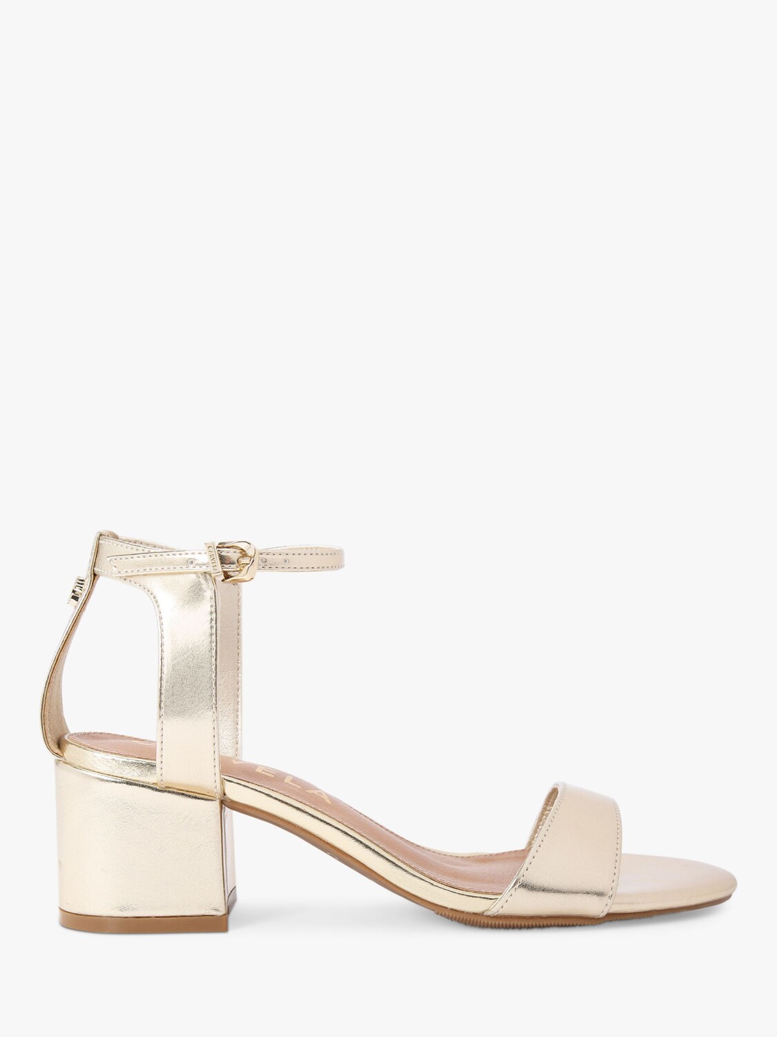 

Босоножки на каблуке Carvela Kiki 50, черный, золотой
