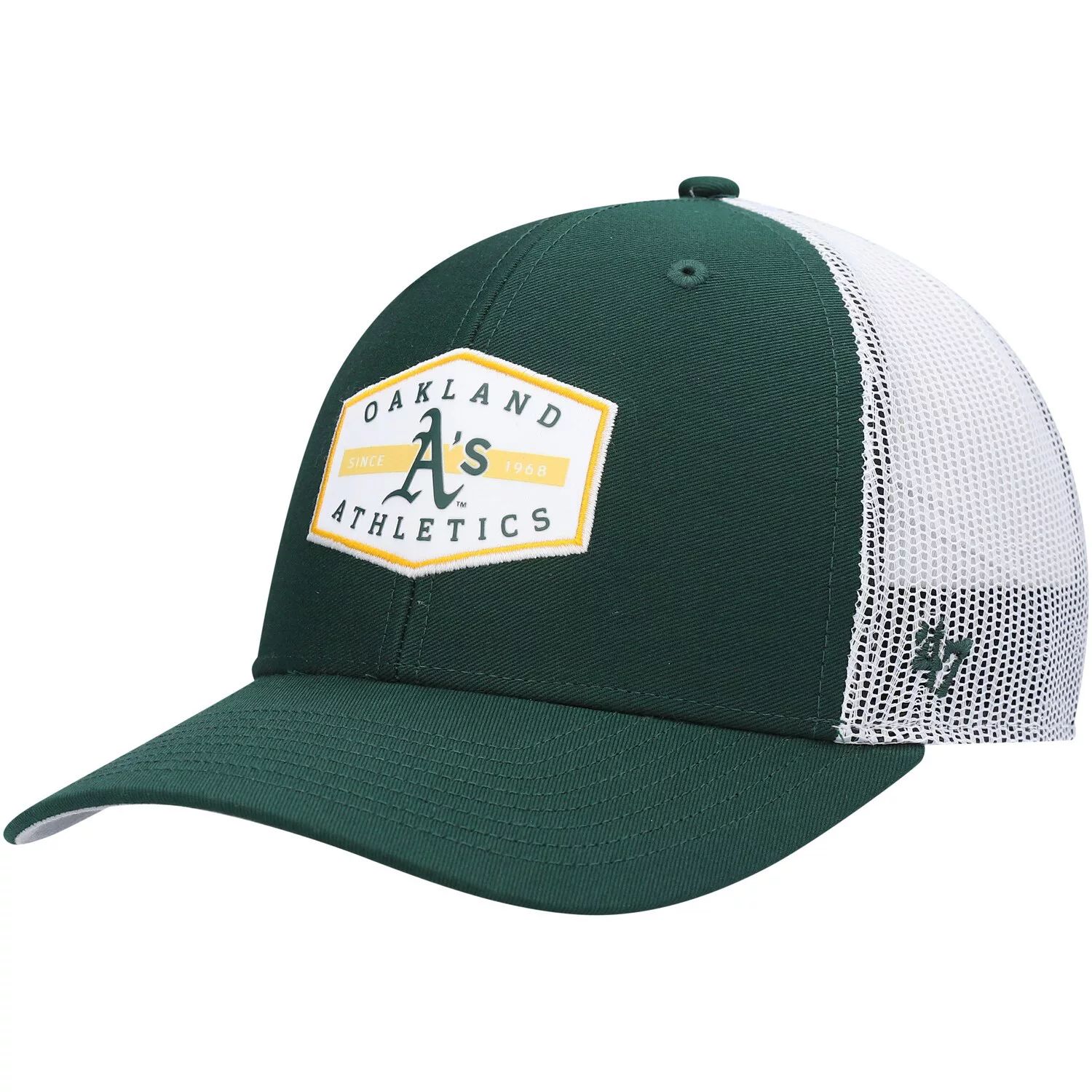 

Мужская кепка '47 Green Oakland Athletics Convoy Trucker Snapback