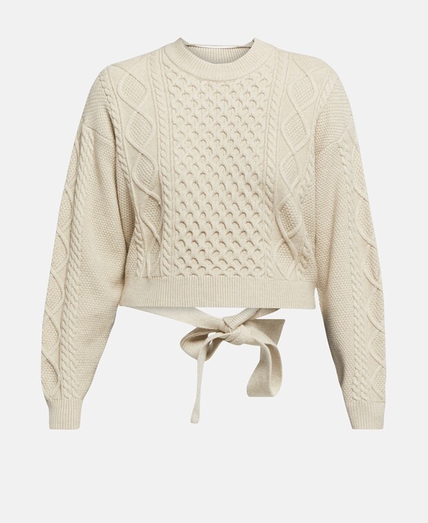 

Джемпер с длинными рукавами Vero Moda Curve, миндальный