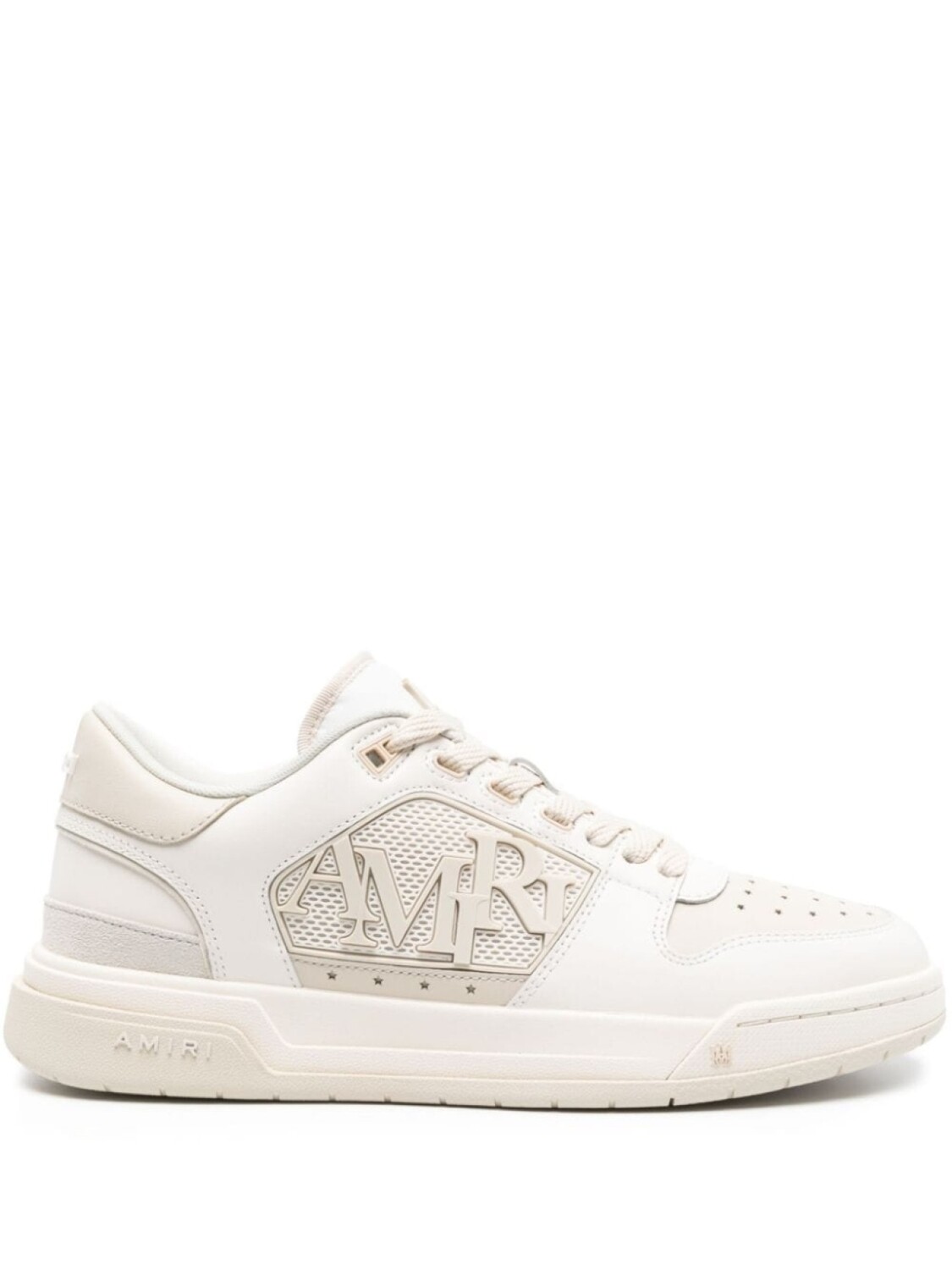 

Кроссовки Amiri Embossed Logo, белый/бежевый