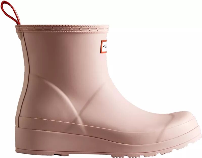 Детские короткие водонепроницаемые дождевые сапоги Hunter Boots, розовый