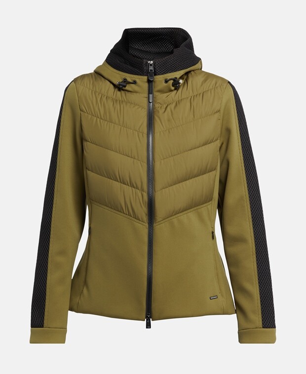 

Мягкий пуховик Woolrich, хаки