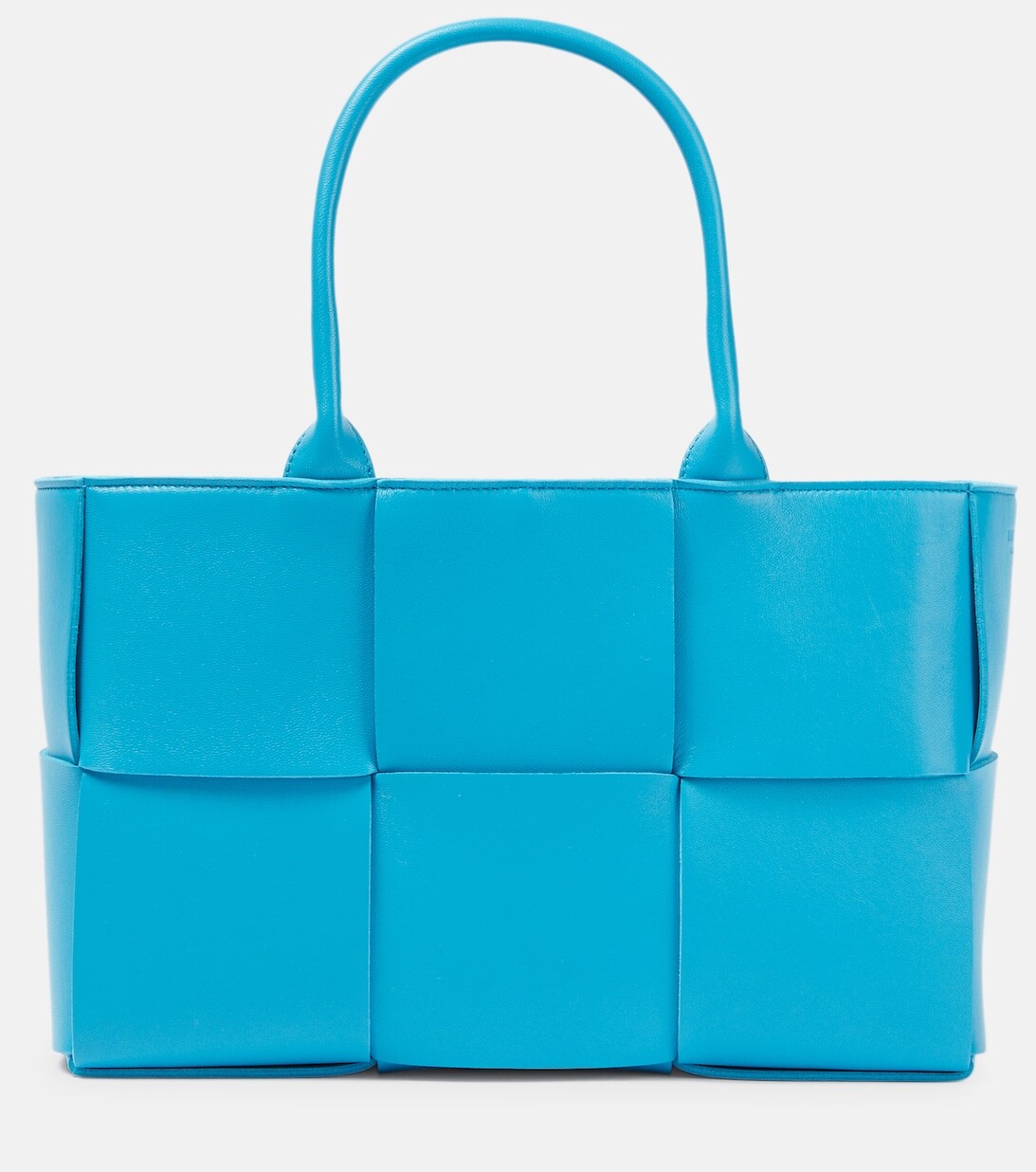 

Сумка-тоут Arco из кожи Bottega Veneta, синий