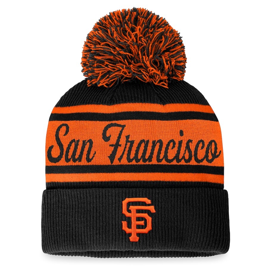 

Шапка Fanatics Branded San Francisco Giants, черный