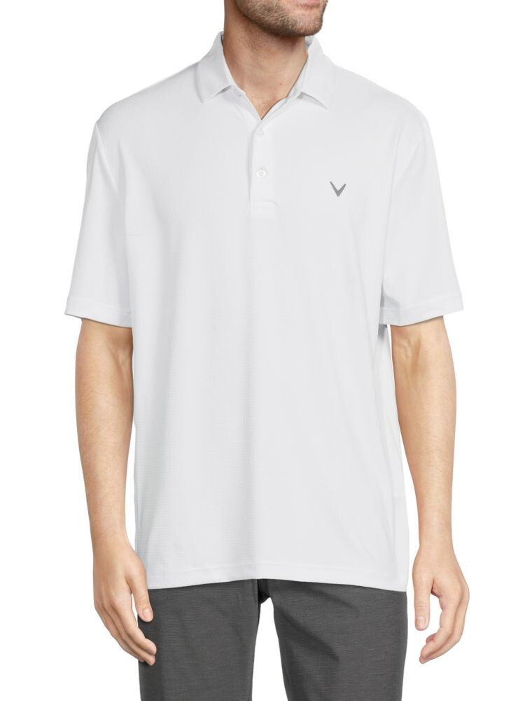 

Поло с логотипом Callaway, цвет Bright White