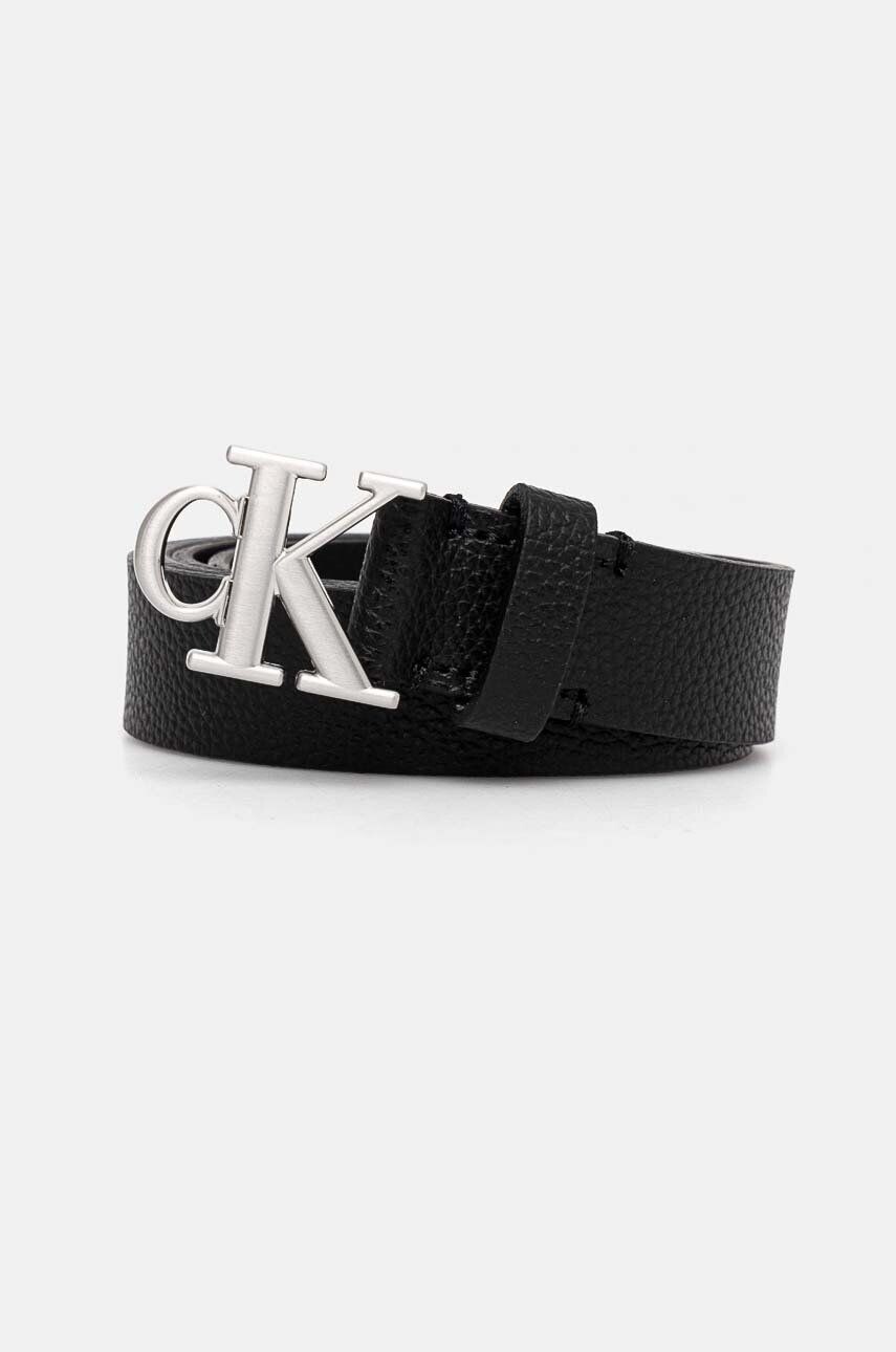 

Кожаный ремень Calvin Klein Jeans, черный