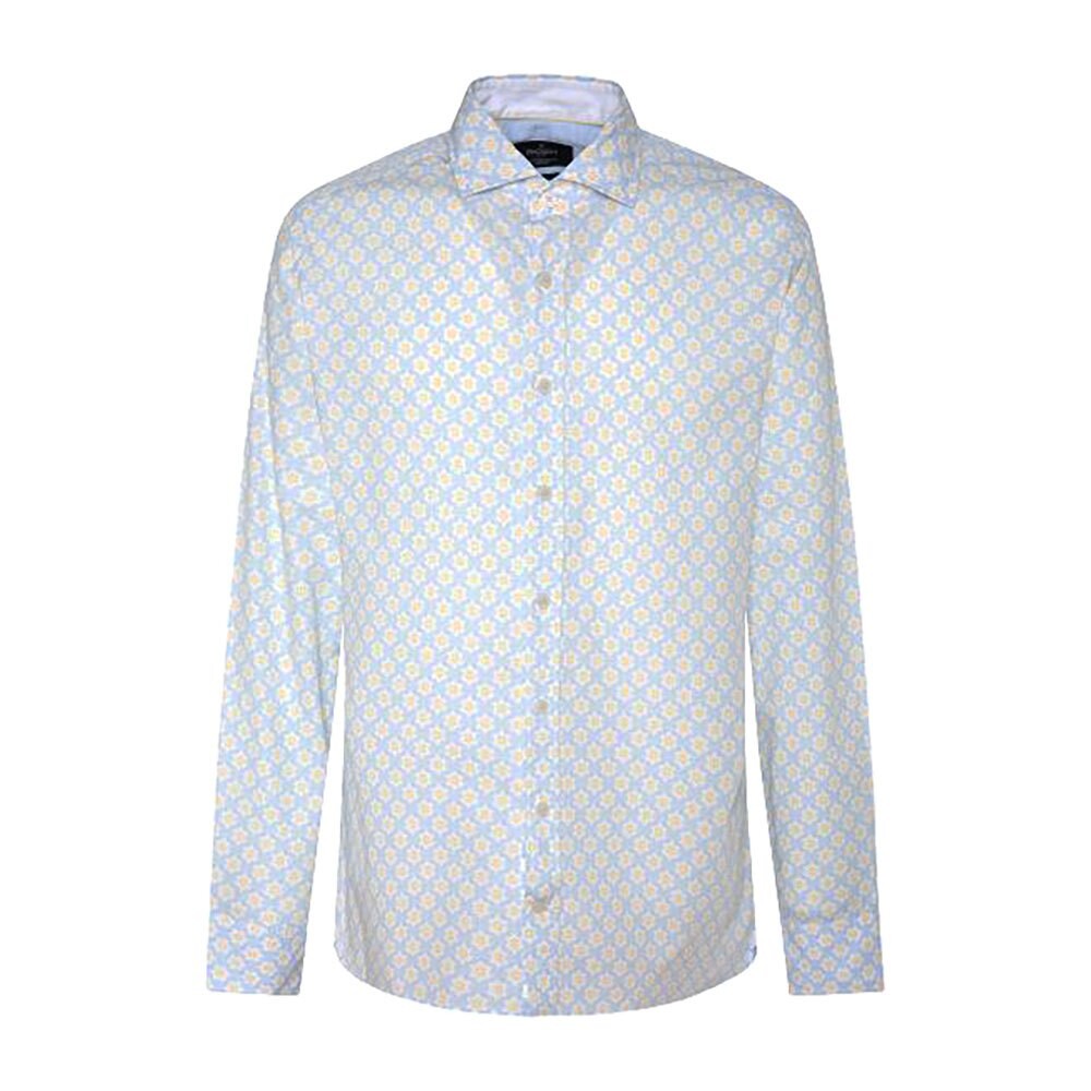 

Рубашка Hackett Daisey Mosaic Print, серый