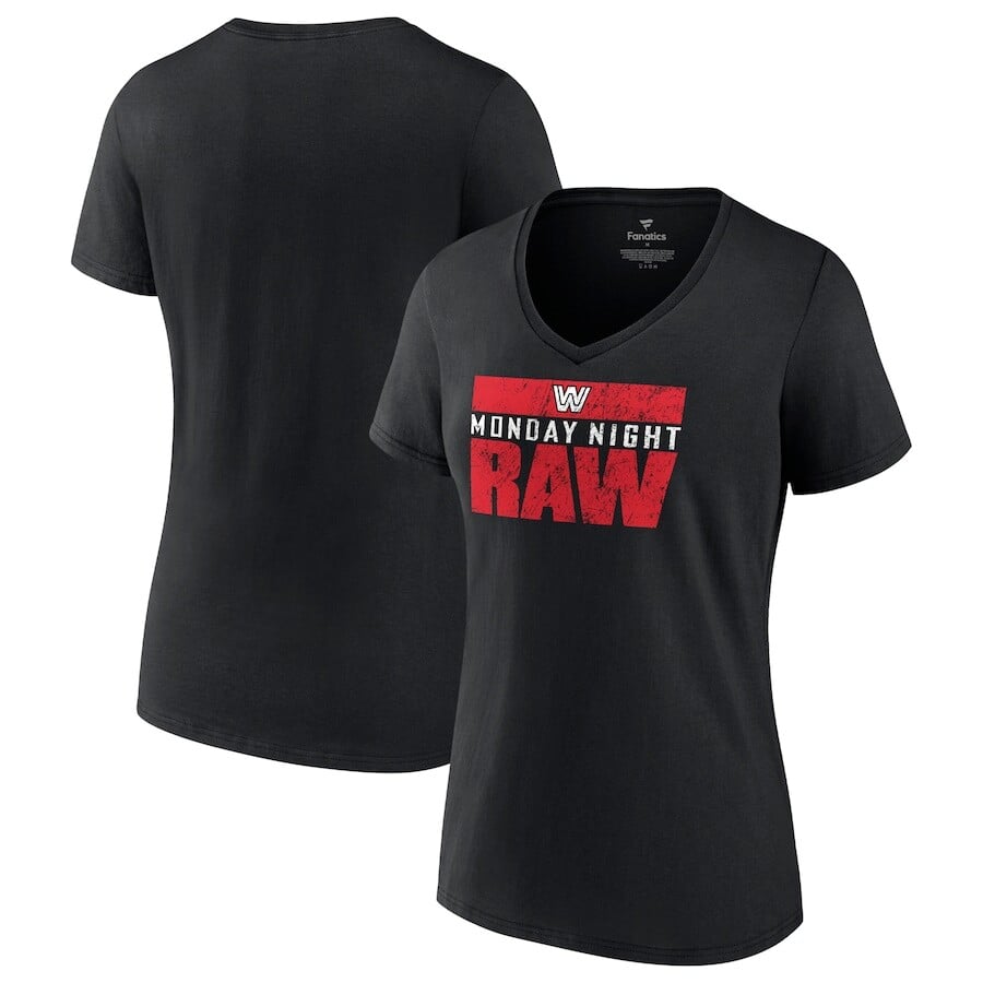 

Футболка с коротким рукавом Fanatics Branded Raw, черный