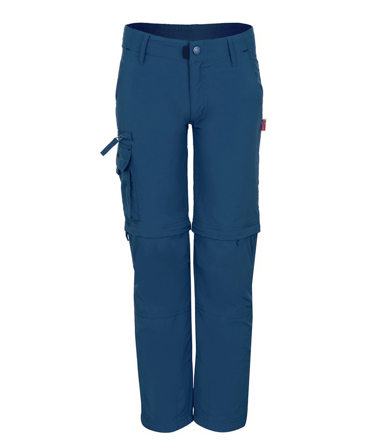 Спортивные шорты Trollkids Quick Dry Zip Off Hose Oppland Slim Fit, цвет Mystik Blau